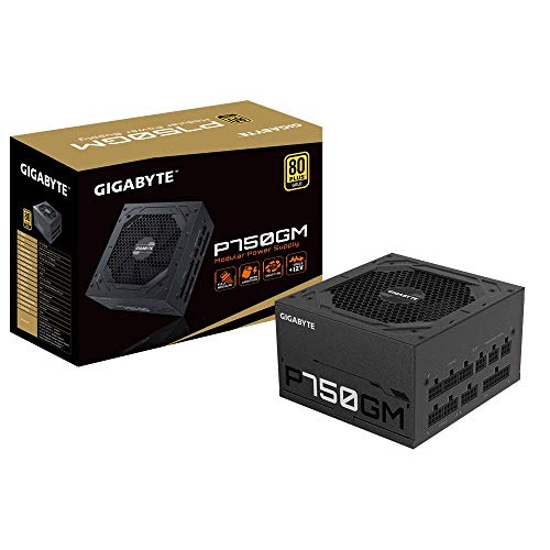 Gigabyte GP-P750GM 750W 750 W Certificado 80+ Gold Semi ATX12V