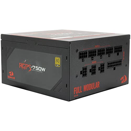 Redragon Gamer 750W 750 W Certificado 80+ Gold Full-Modular ATX12V