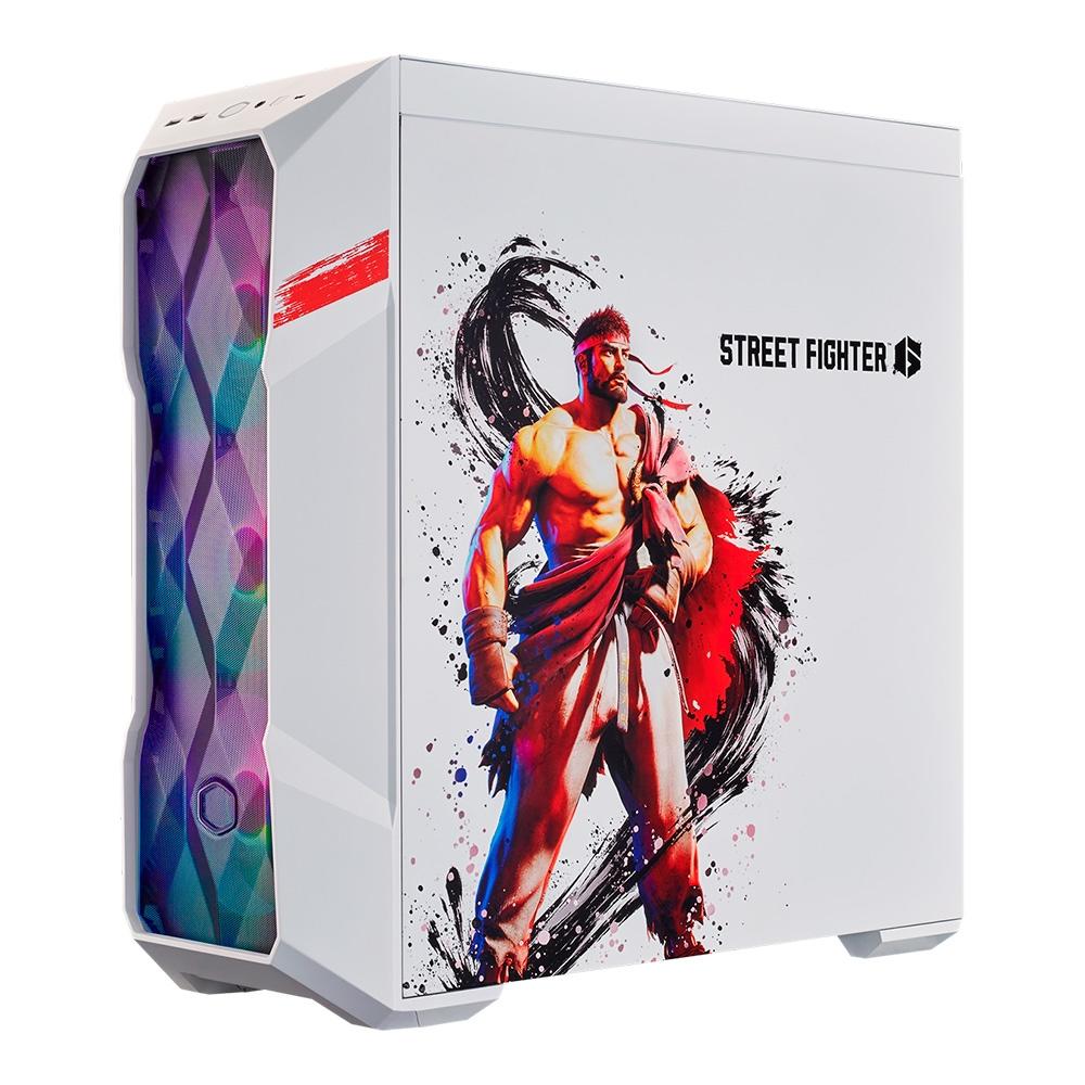 Cooler Master TD500 Street Fighter 6 Ryu ATX Mid Tower (Branco)