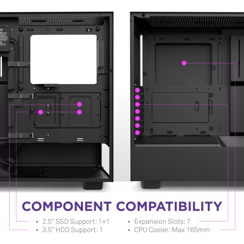 NZXT H5 Elite Compact ATX Mid Tower (Preto)