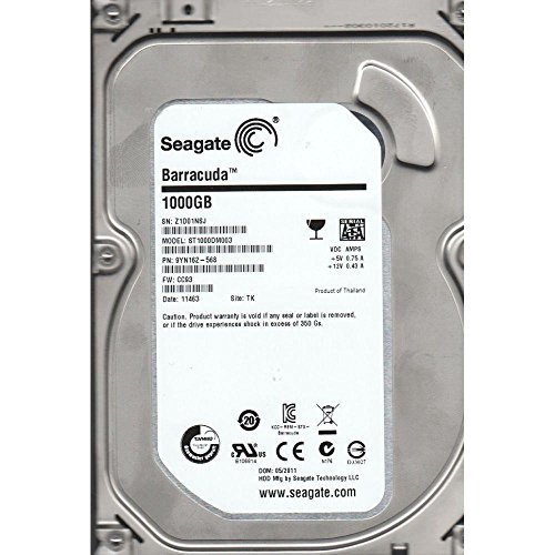  Seagate HDD ST1000DM003