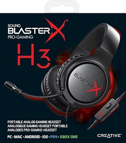 Creative Gamer Sound Blaster X H3 Com fio