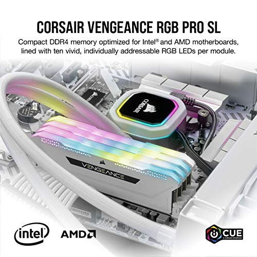 Corsair Vengeance RGB Pro SL 64GB 64 GB (4x16 GB) DDR4-3600