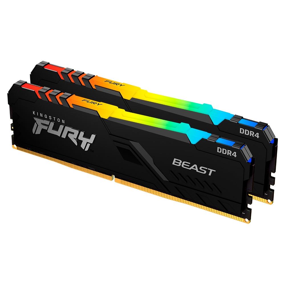Kingston Fury Beast RGB 16 GB (2x8 GB) DDR4-3200