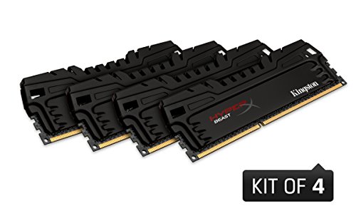 Kingston HyperX Beast Black Series 32 GB (4x8 GB) DDR3-2133