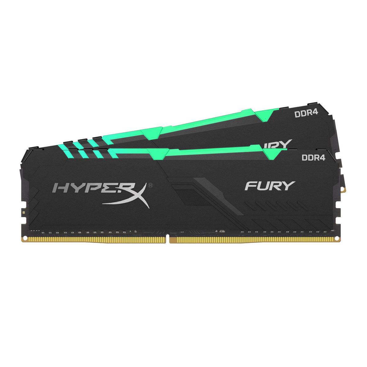 Kingston HyperX Fury RGB 16 GB (2x8 GB) DDR4-2400