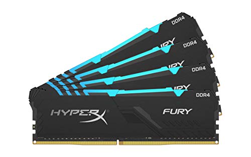 Kingston HyperX Fury RGB 64 GB (4x16 GB) DDR4-2666