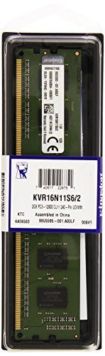 Kingston KVR16N11S6/2 2 GB (1x2 GB) DDR3-1600