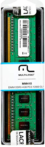 Multilaser Desktop 4 GB (1x4 GB) DDR3-1600