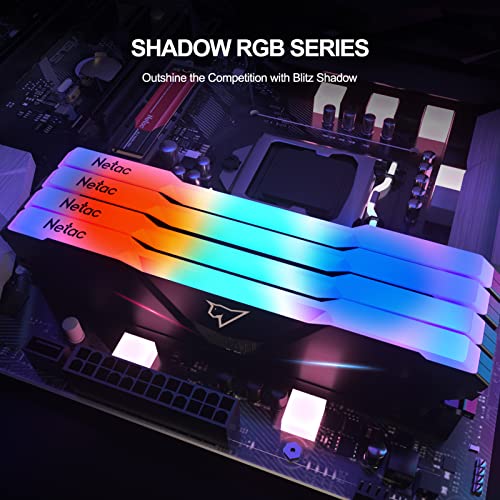 Netac Shadow RGB 16 GB (2x8 GB) DDR4-3200