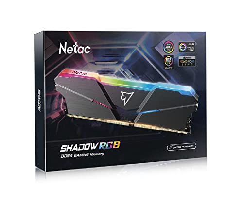 Netac Shadow RGB 16 GB (2x8 GB) DDR4-3600