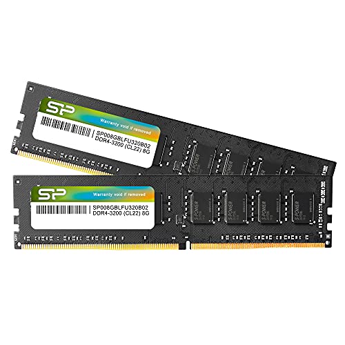 Silicon Power SP016GBLFU320B22 16 GB (2x8 GB) DDR4-3200