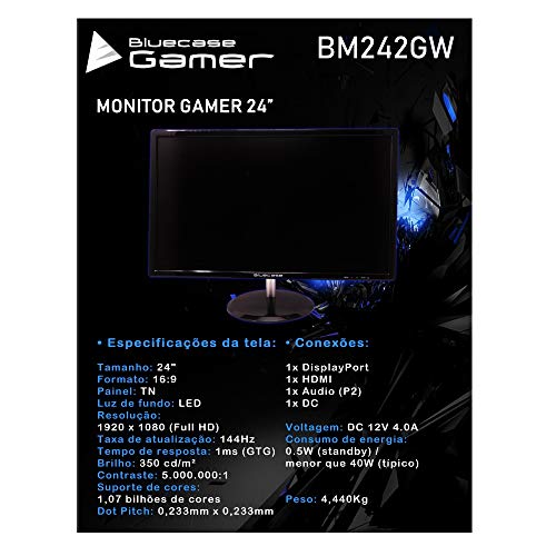 Bluecase BM242GW 24.0″ 1920 x 1080 144 Hz