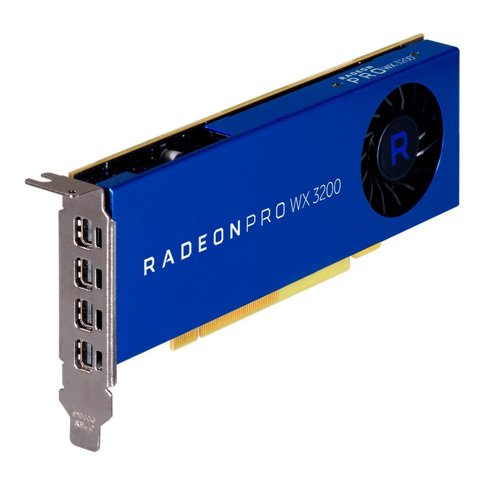 Placa de vídeo AMD Radeon Pro WX 3200 4GB 