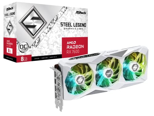 ASRock Radeon RX 7600 8 GB Steel Legend