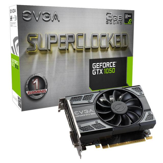 EVGA GeForce GTX 1050 3 GB SC Gaming