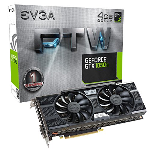 EVGA GeForce GTX 1050 Ti 4 GB FTW Gaming