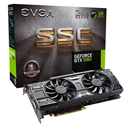 EVGA GeForce GTX 1060 3 GB SSC Gaming