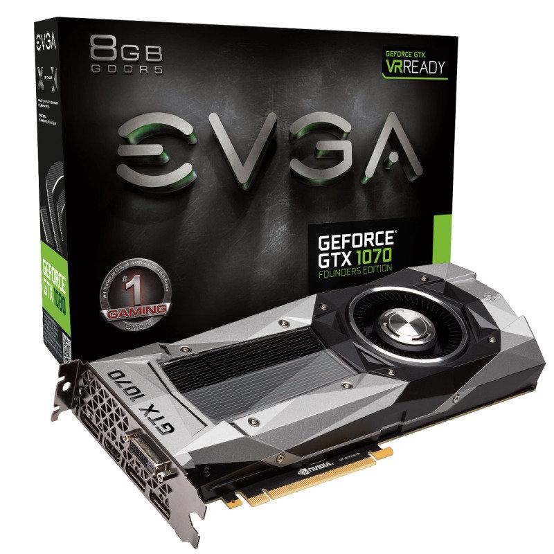 EVGA GeForce GTX 1070 8 GB Founders Edition