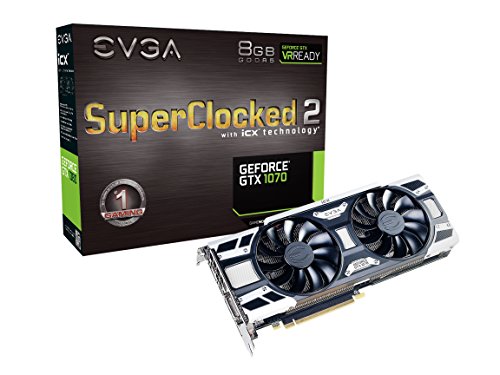 EVGA GeForce GTX 1070 8 GB SC2