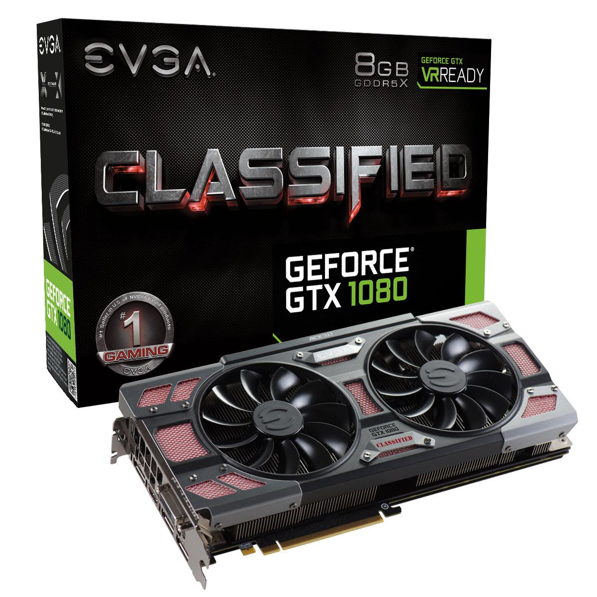 EVGA GeForce GTX 1080 8 GB Classified Gaming