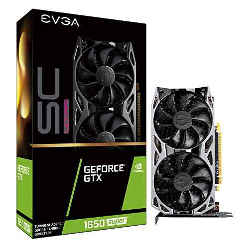 Placa de vídeo EVGA GeForce GTX 1650 SUPER SC ULTRA GAMING 4GB 