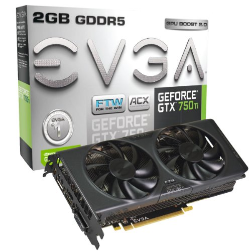 EVGA GeForce GTX 750 Ti 2 GB GeForce 700 Series