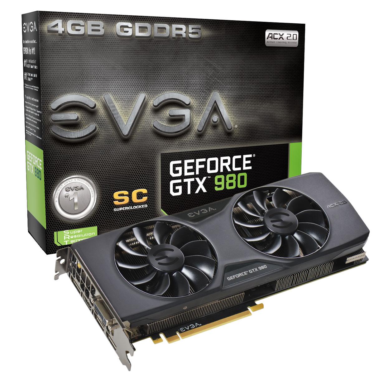 EVGA GeForce GTX 980 4 GB GeForce 900 Series