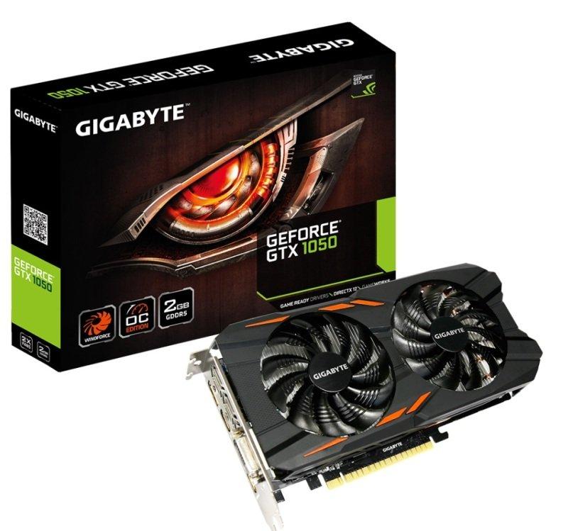 Gigabyte GeForce GTX 1050 2 GB GeForce 1000 Series