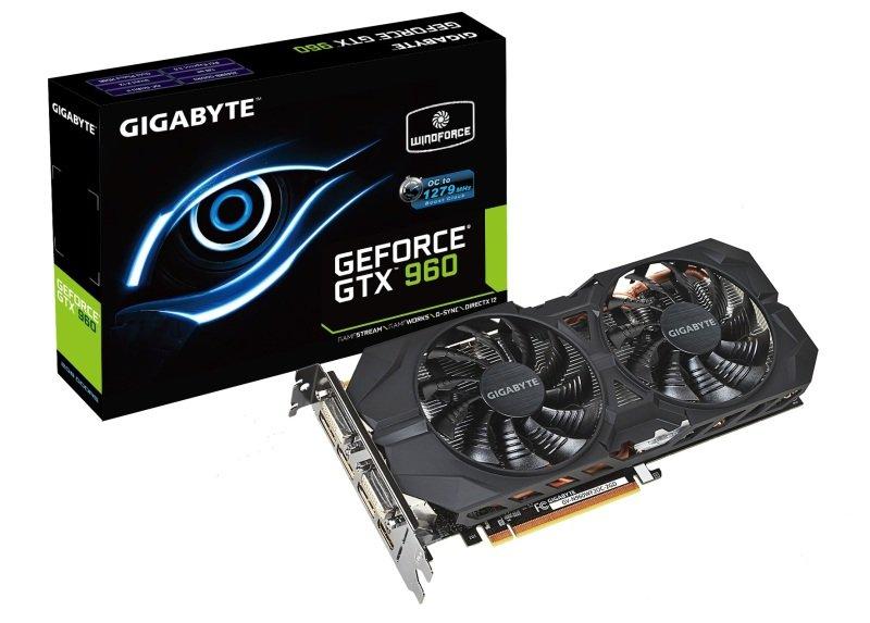 Gigabyte GeForce GTX 960 2 GB GeForce 900 Series