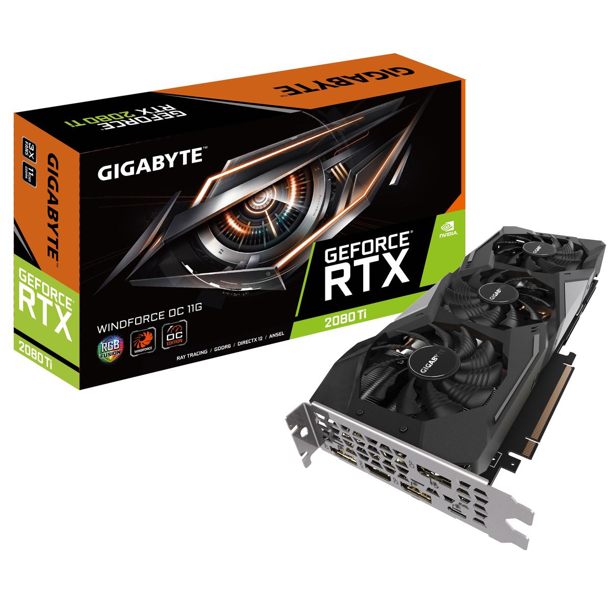 Gigabyte GeForce RTX 2080 Ti 11 GB WINDFORCE