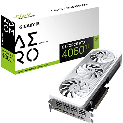 Gigabyte GeForce RTX 4060 Ti 8 GB AERO