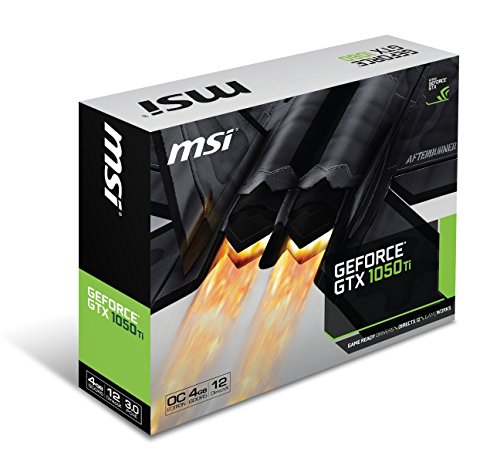 MSI GeForce GTX 1050 Ti 4 GB OC
