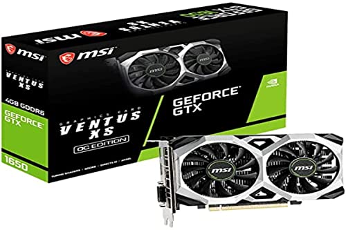 MSI GeForce GTX 1650 4 GB VENTUS XS