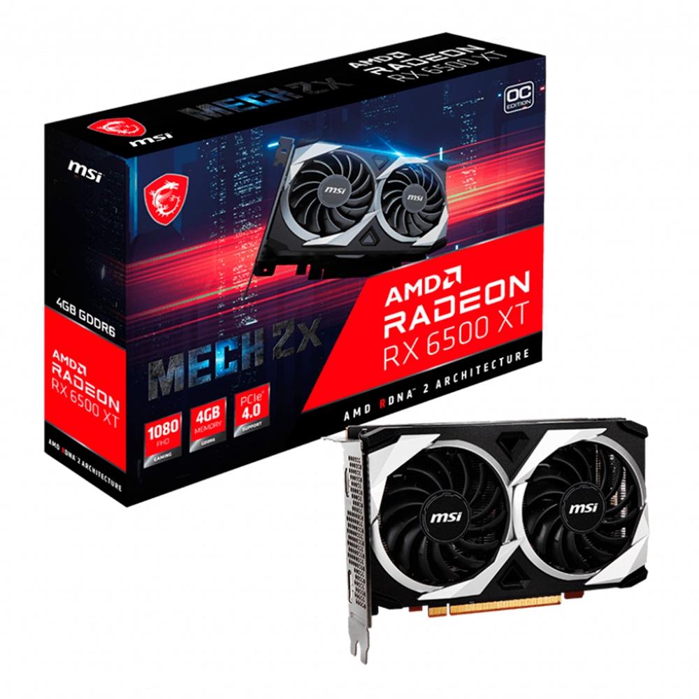 MSI Radeon RX 6500 XT 4 GB MECH 2X