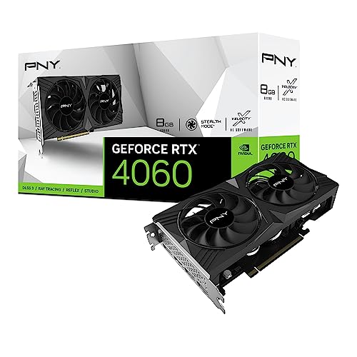 Placa de vídeo PNY GeForce RTX 4060 8GB 