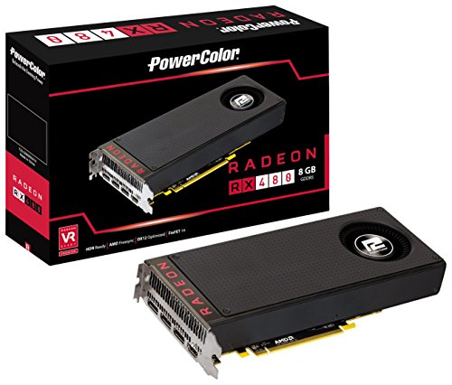 Placa de vídeo PowerColor Radeon RX 480 8GB GDDR5