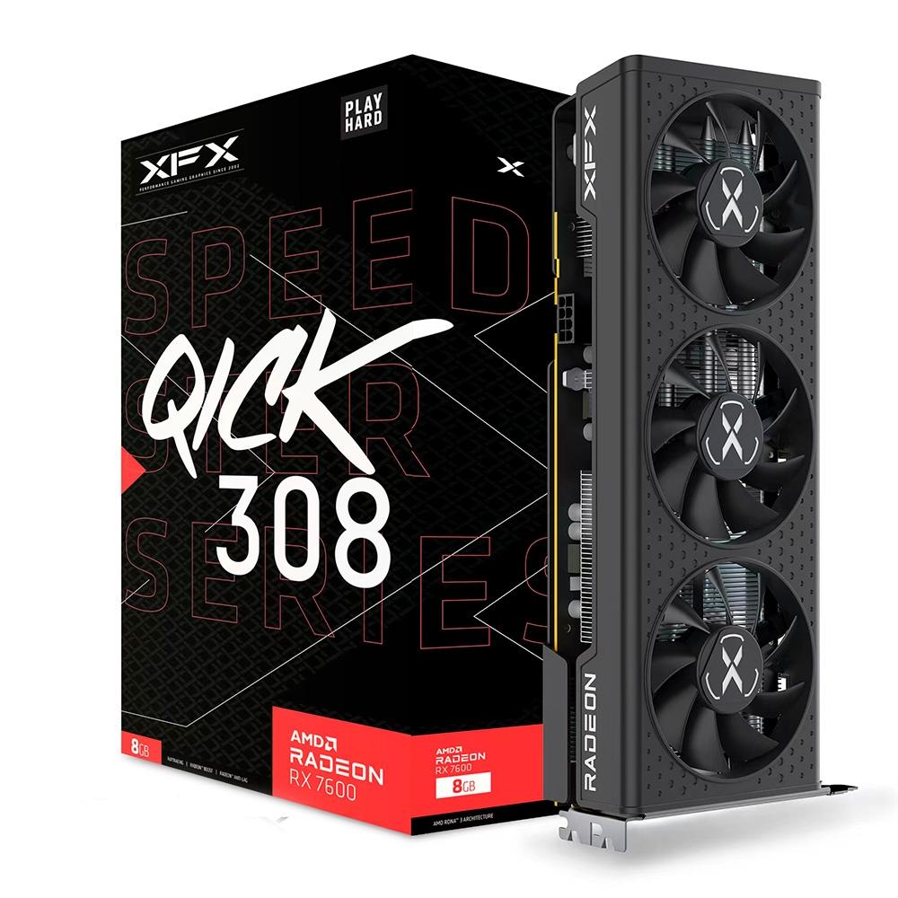 XFX Radeon RX 7600 8 GB Speedster QICK 308