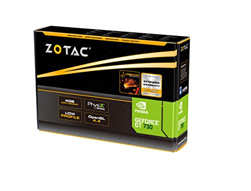 Zotac GeForce GT 730 4 GB GeForce 700 Series