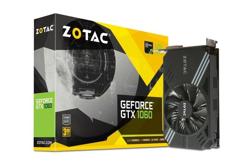 Zotac GeForce GTX 1060 3 GB Mini
