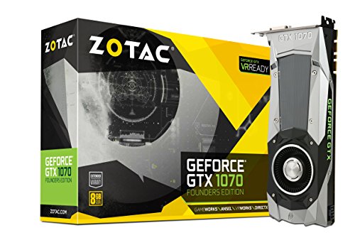 Zotac GeForce GTX 1070 8 GB Founders Edition