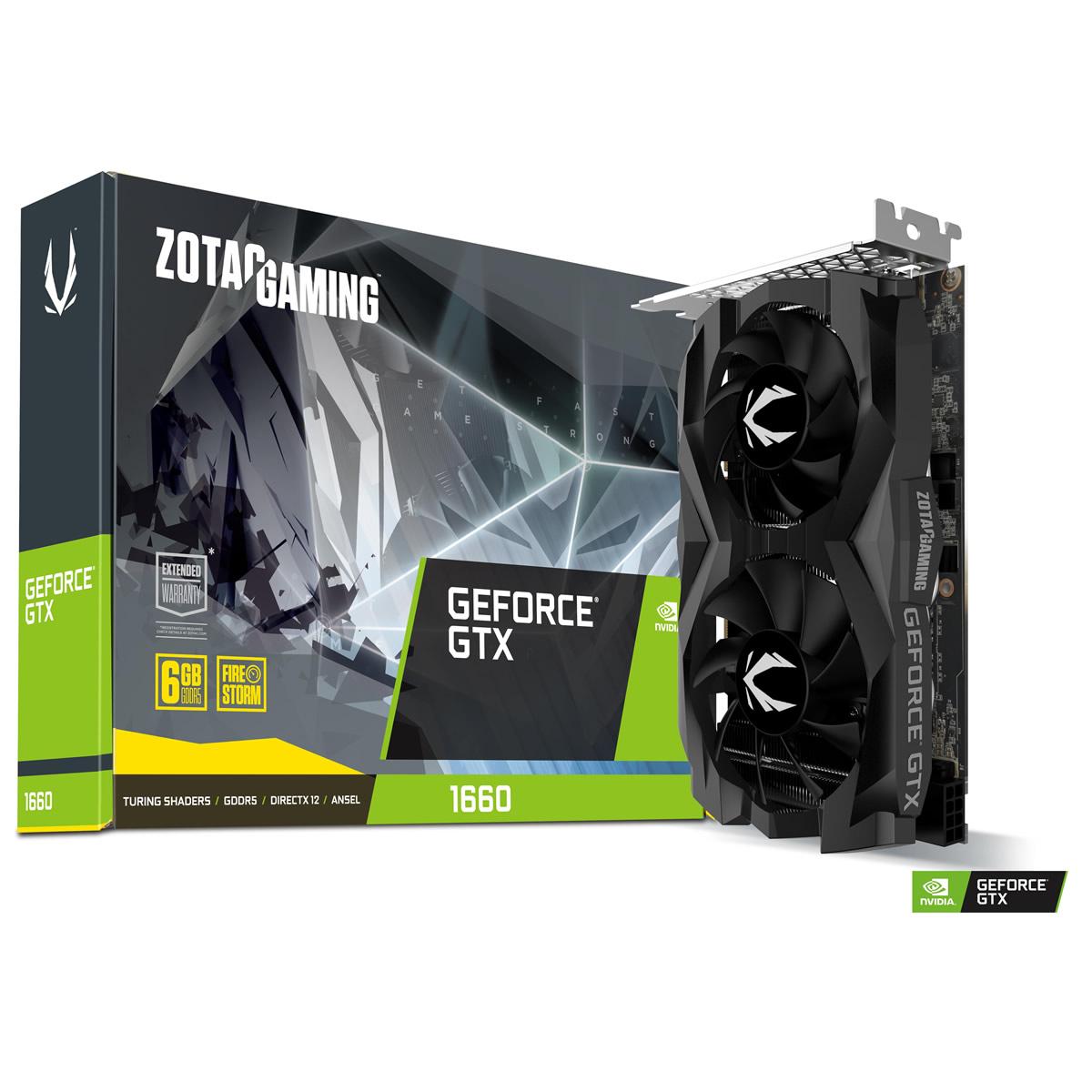 Zotac GeForce GTX 1660 6 GB Gaming