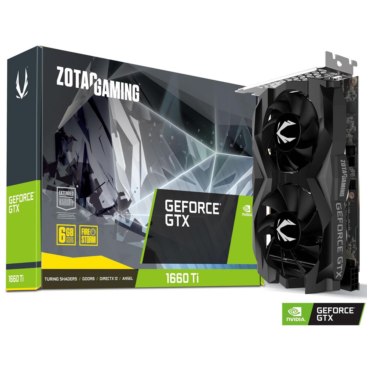 Zotac GeForce GTX 1660 Ti 6 GB Gaming