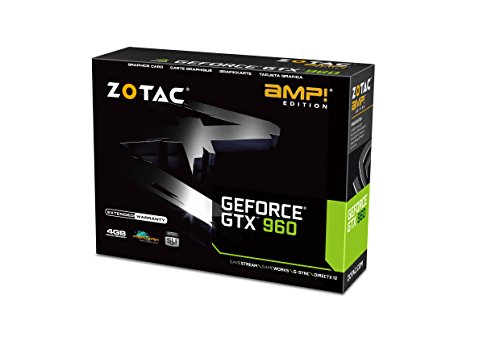 Zotac GeForce GTX 960 4 GB GeForce 900 Series