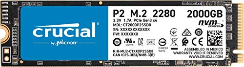 Crucial SSD P2 2TB