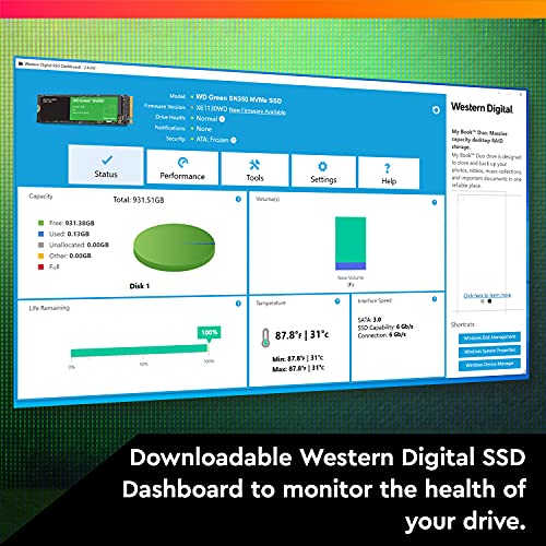 Western Digital SSD SN350 M.2-2280 